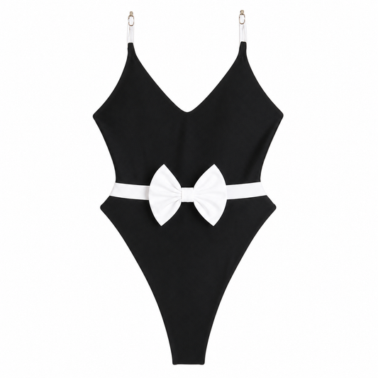 Black & White Iconic Swimsuit